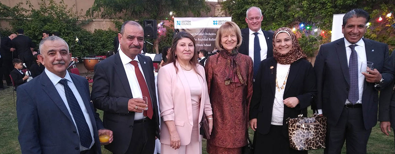 ABG attends Her Majesty Queen Elizabeth II's birthday Celebrations in Baghdad