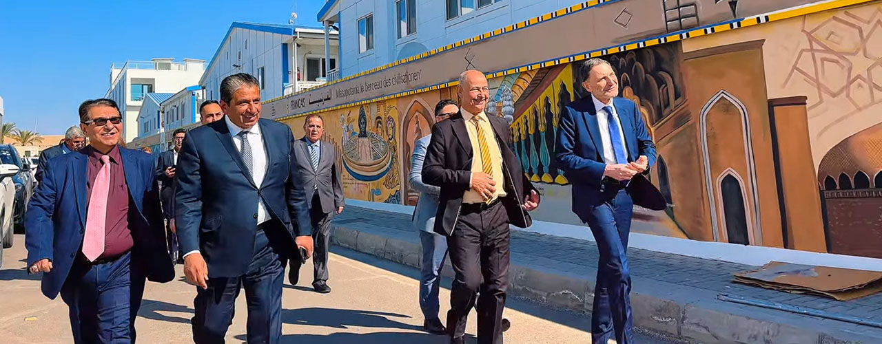 Polish Ambassador to Iraq visits Al-Burhan Centre